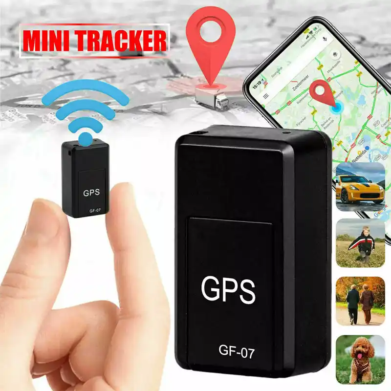 Original Sim Device With GPS Tracker GF-07 (1 Year Warranty)