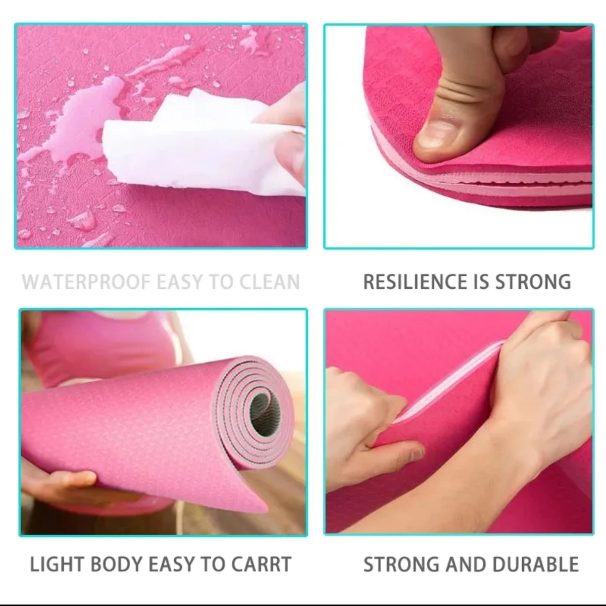 Yoga mat 3 fit by 6 Fit High Quality