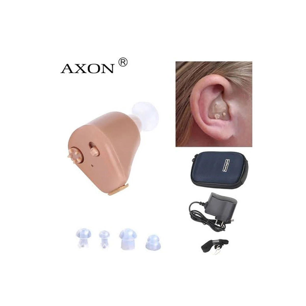 Axon Rechargeable Hearing Aid Machine k-88