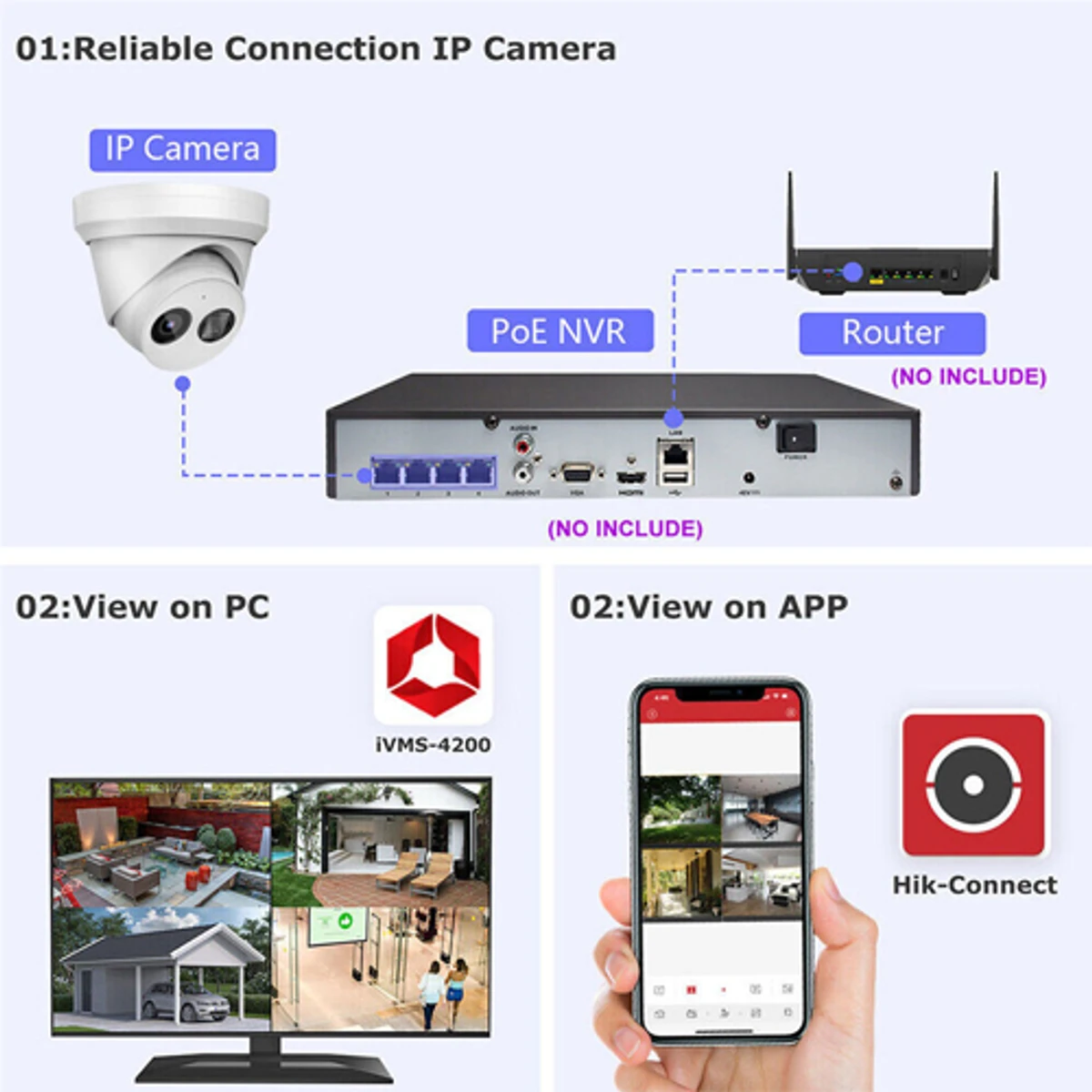 IR Dome IP-Camera Hikvision