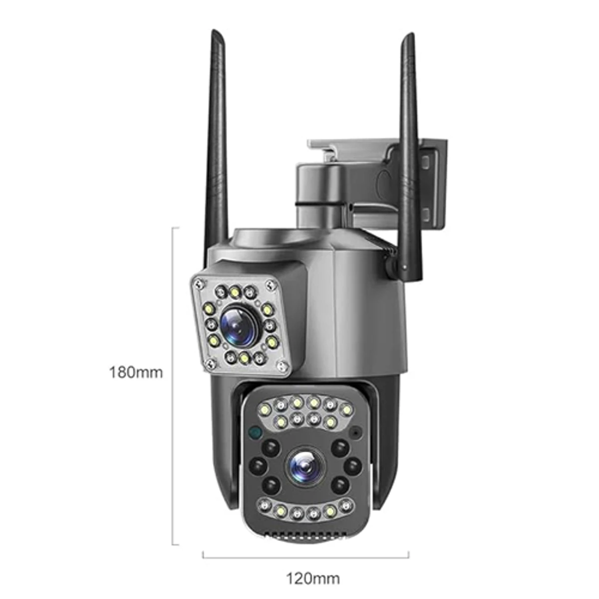 V380 WiFi Dual Lens Security Smart Ip Camera