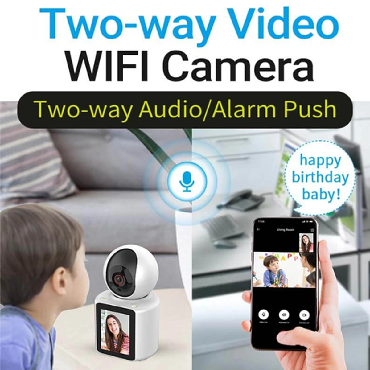 V360 Smart Video Calling PTZ IP Camera