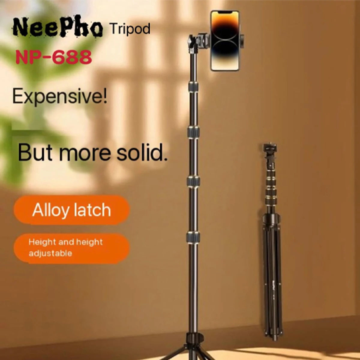 NeePho NP-688 2 In 1 Wireless Selfie Stick Tripod