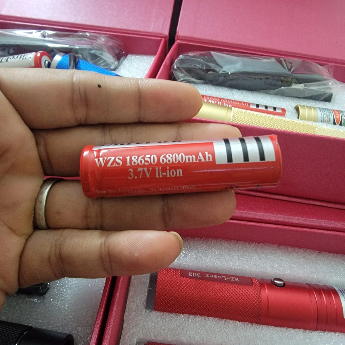 Rechargeable Laser Pointer ( 6800Mah ) 5 year warranty