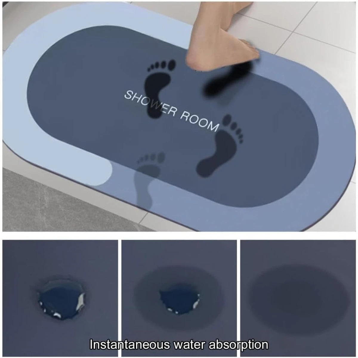 Original Chania Shower Floor Mat