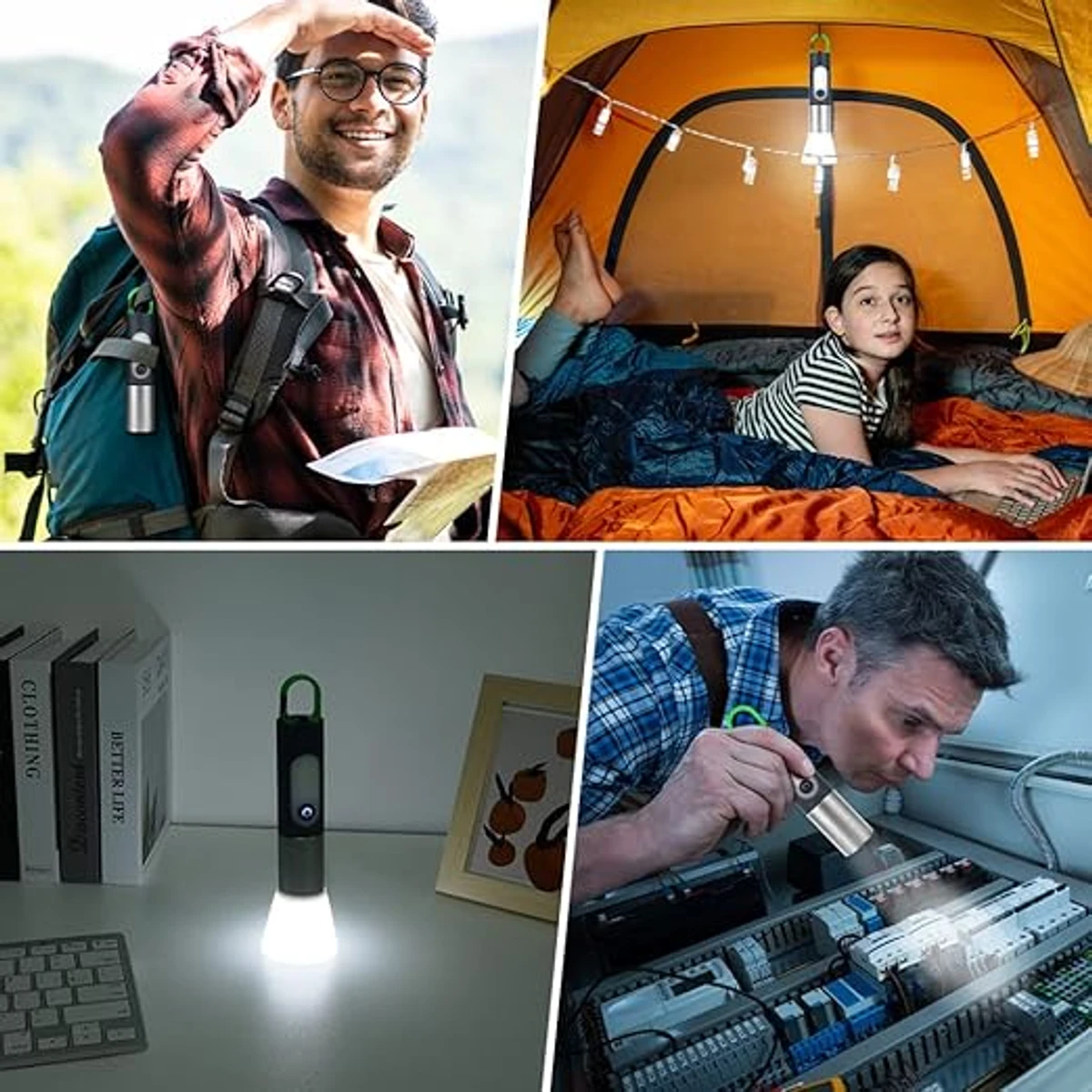 Portable & Rechargeable Waterproof FlashLight