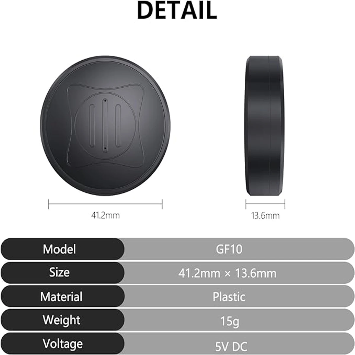 Mini Magnetic GPS Tracker GF-10