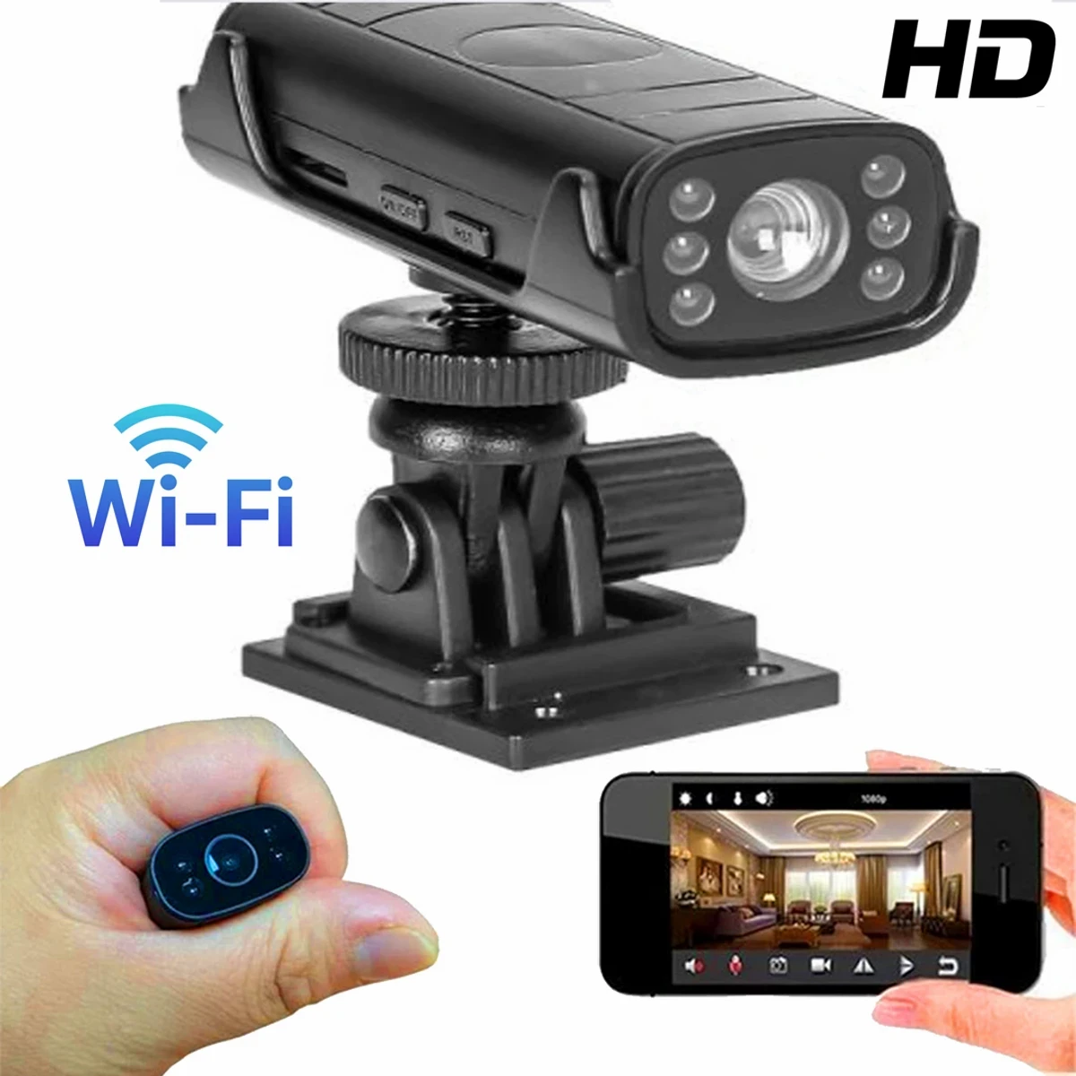 Mini Smart Rechargeable Wi-Fi Camera F3