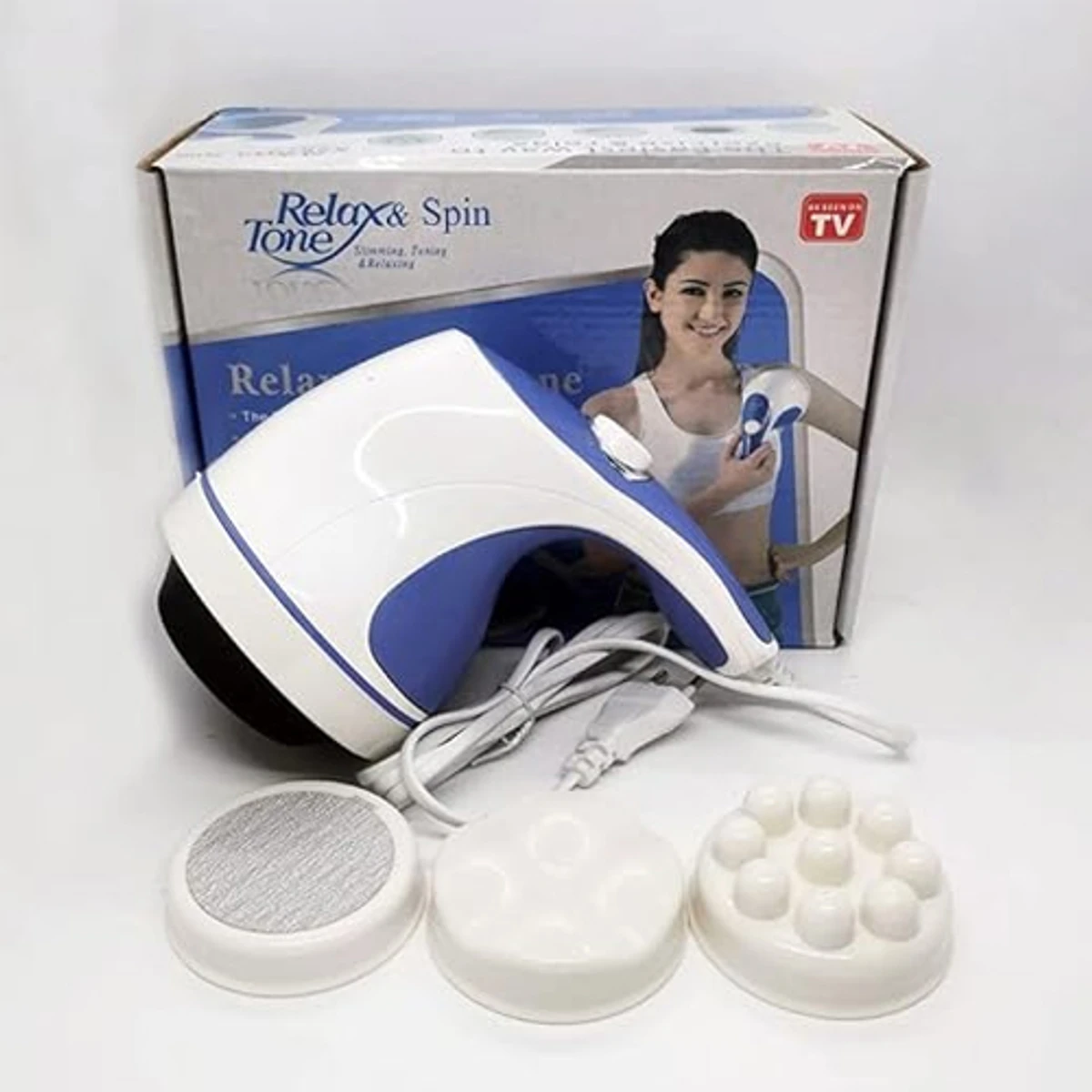 Relax & Spin Tone Hand-held Full Body Massager