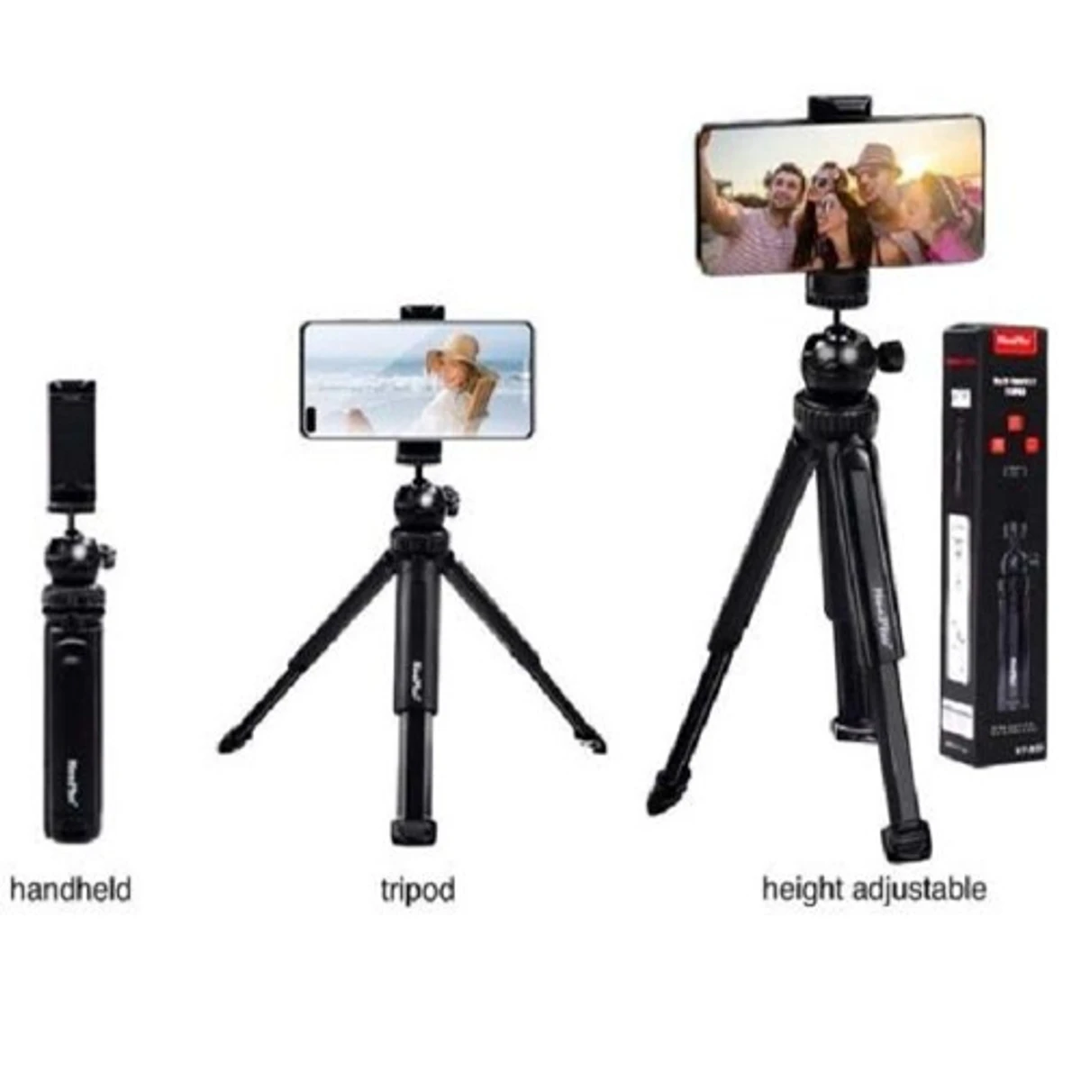 NeePho Np-999 Tripod Multi Function Tripod Handheld Extendable Selfie Stick