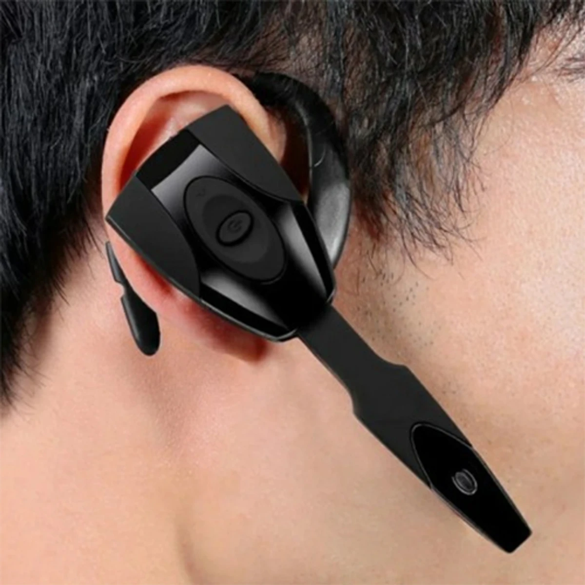 V8 Business Bluetooth Headset HD Call 3D Stereo Bass Handsfree Sport Wireless Headphones