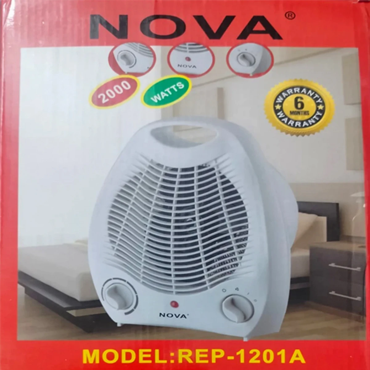 Nova -1201A 2000 Watts Electric Room Heater
