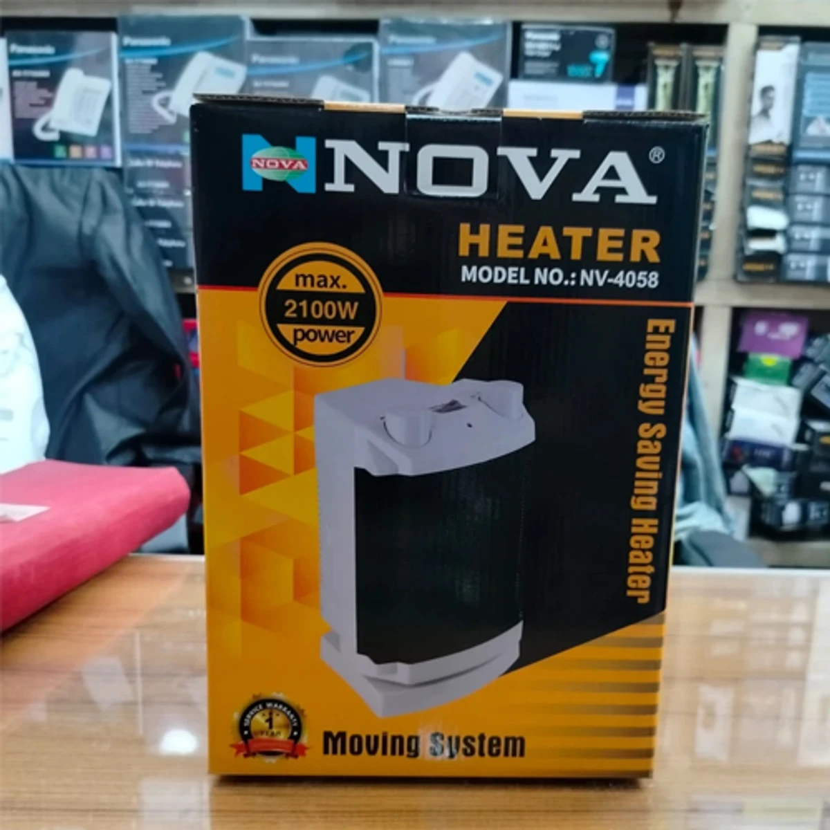 Nova Electric Room Heater -2100 watt model-NV4058