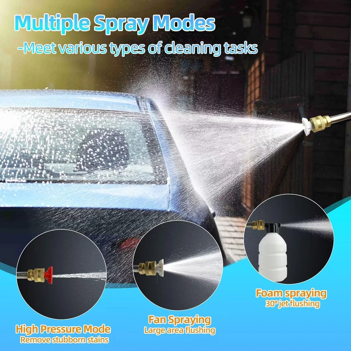 Rechargeable  48V  High Pressure Washer Gun Machine