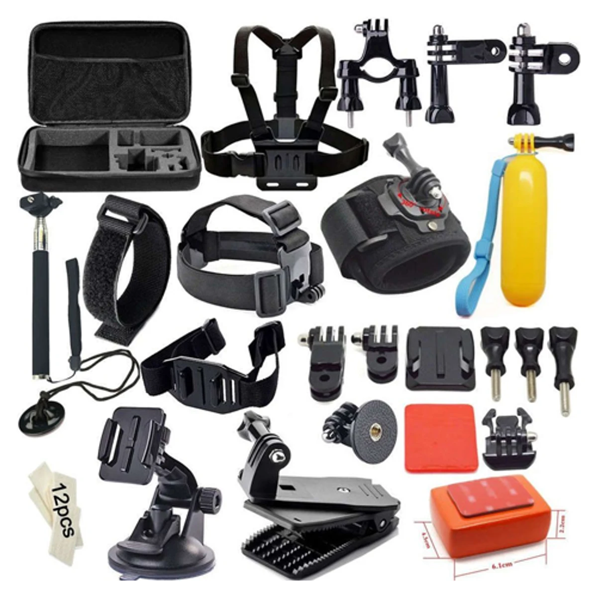 46-In-1 Accessories Kit For GoPro And Other Action Camera