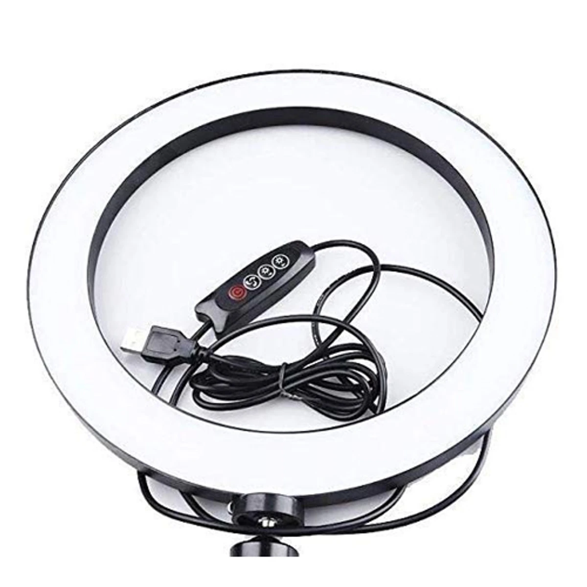 Led Ring Light For Smartphone- Adjustable Brightness (Only 10 Inch Ring Light Without Stand)