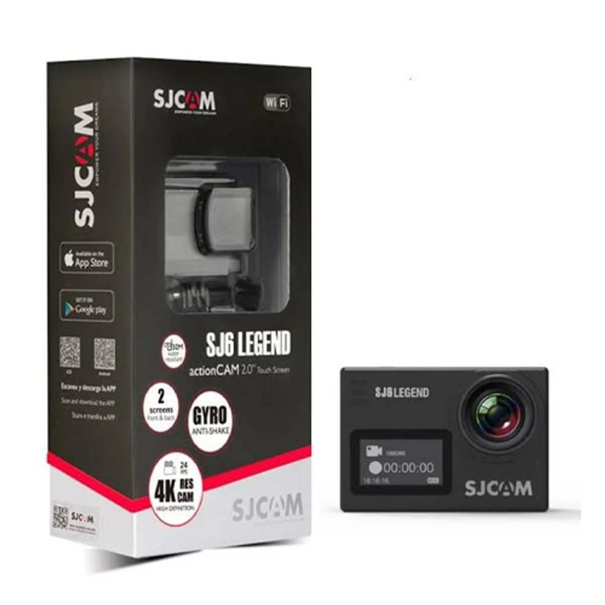 SJCAM SJ6 LEGEND 4K WiFi Action Camera (Touch Screen)