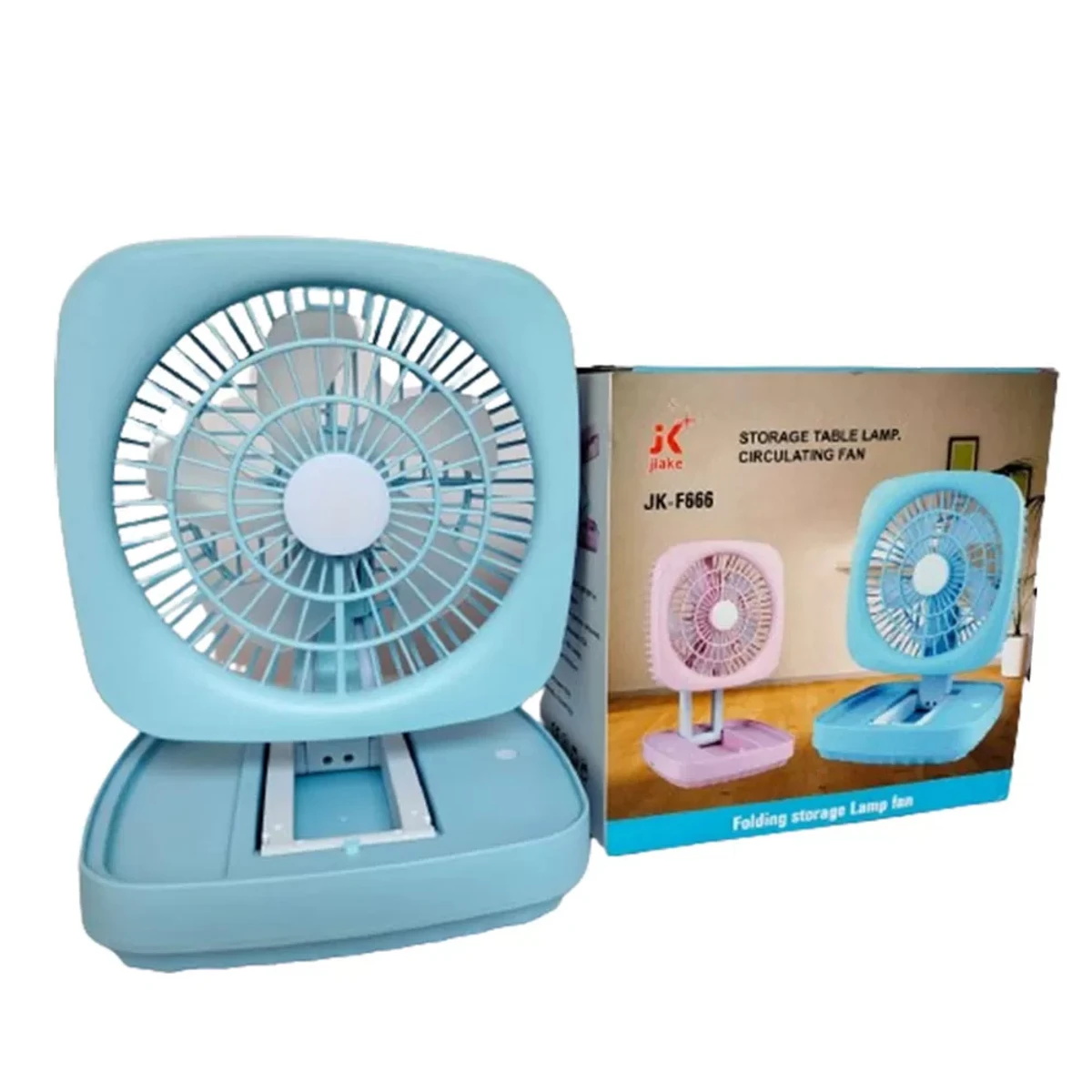 Folding Storage Lamp Fan ( 5 Year Warranty)