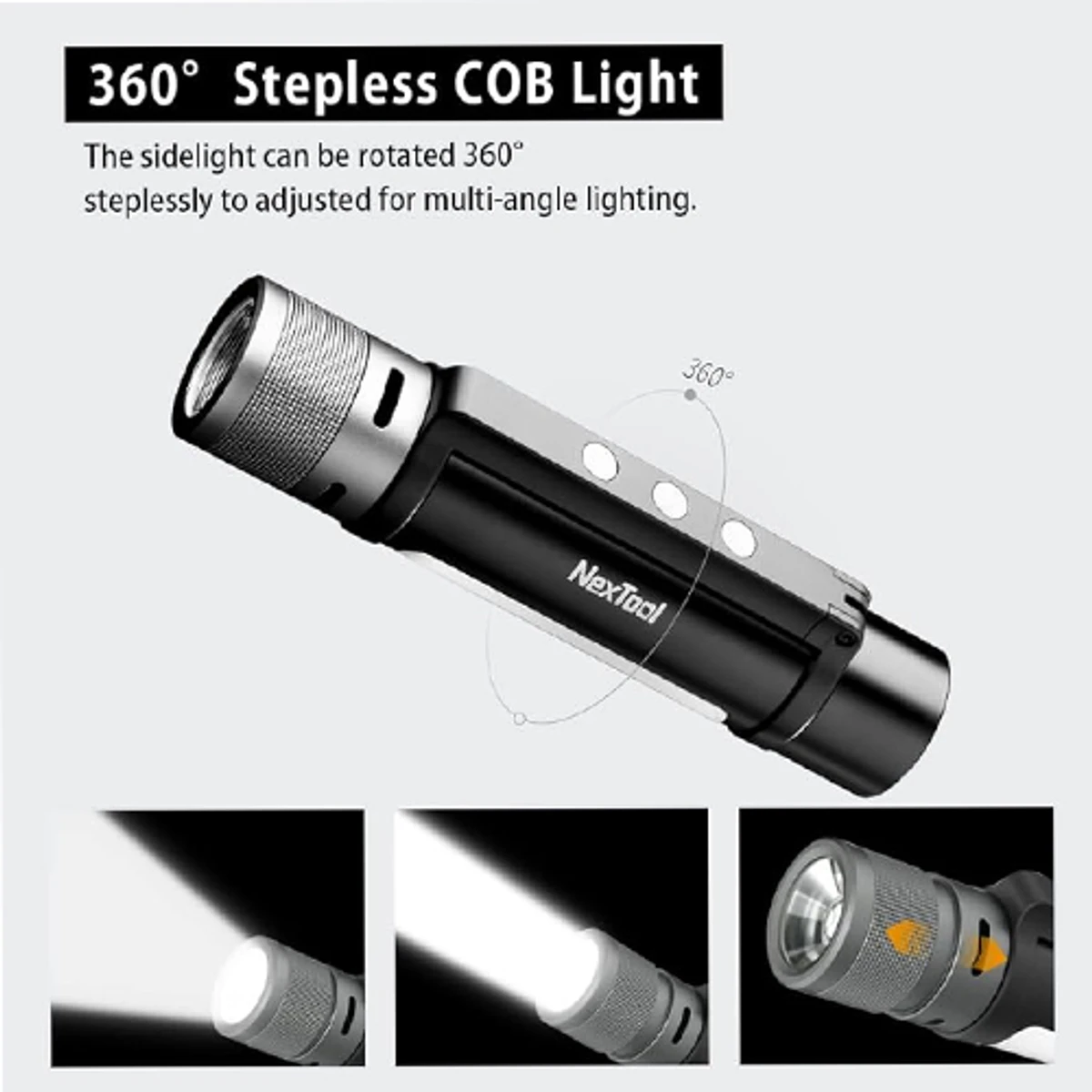 Xiaomi Nextool Outdoor Strong 1200 Lumen Light Small Straight Flashlight