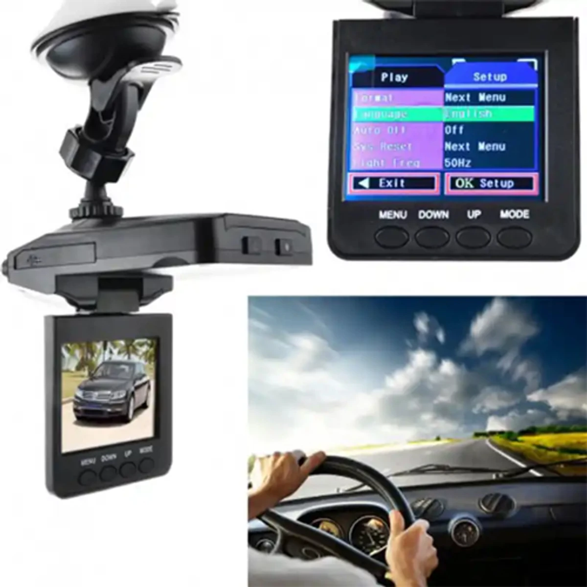 Driving Recorder Camera Dashboard