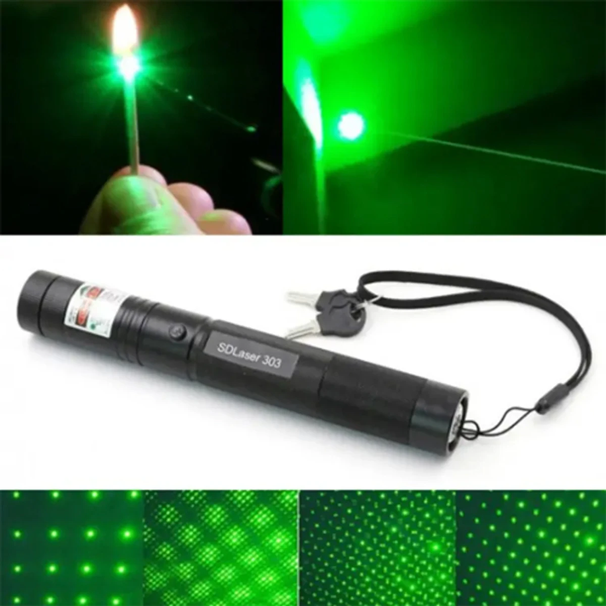 Green Rechargeable Laser Pinner Laser Light