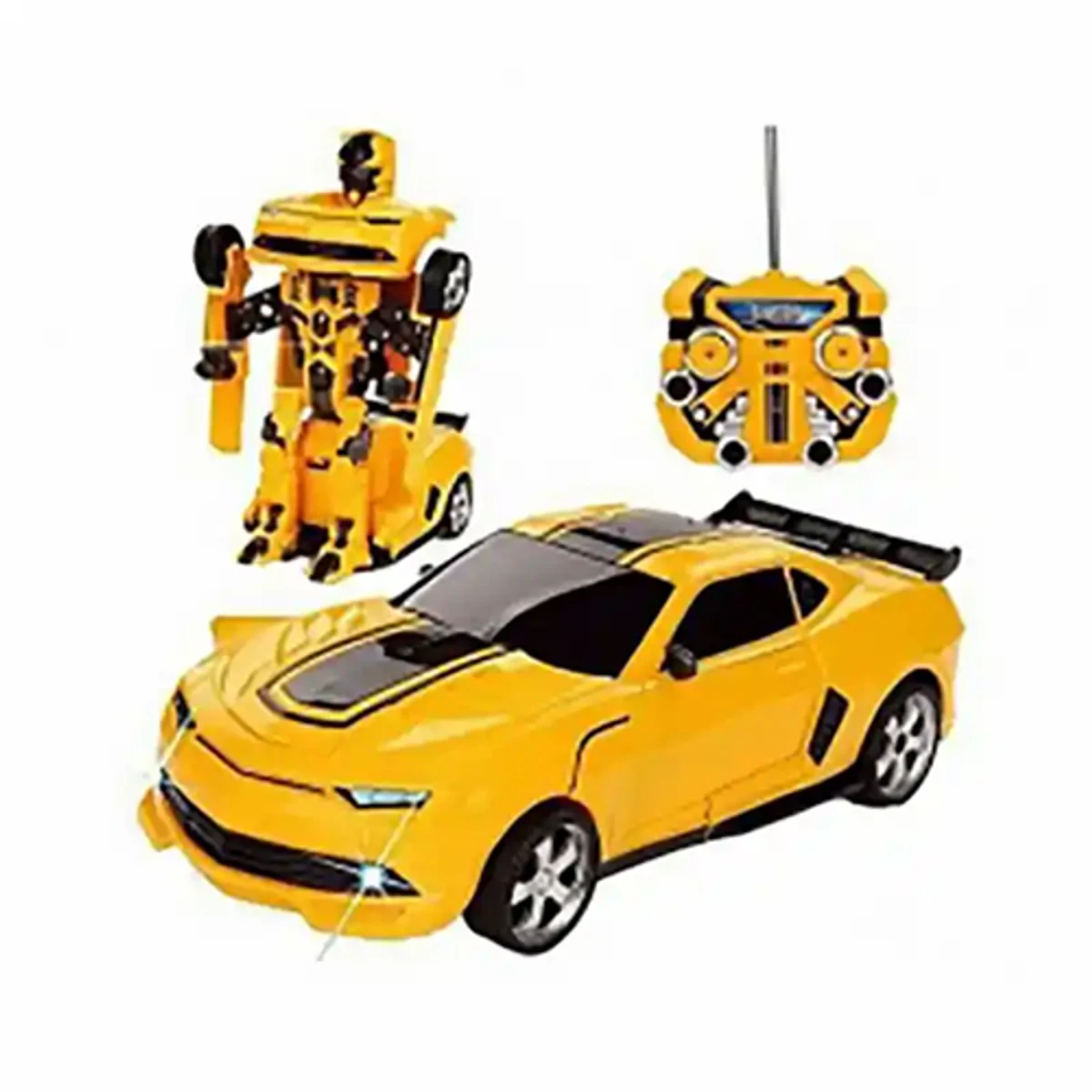 RC Robot Car Transformer Remote Control 2 In1 - Yellow