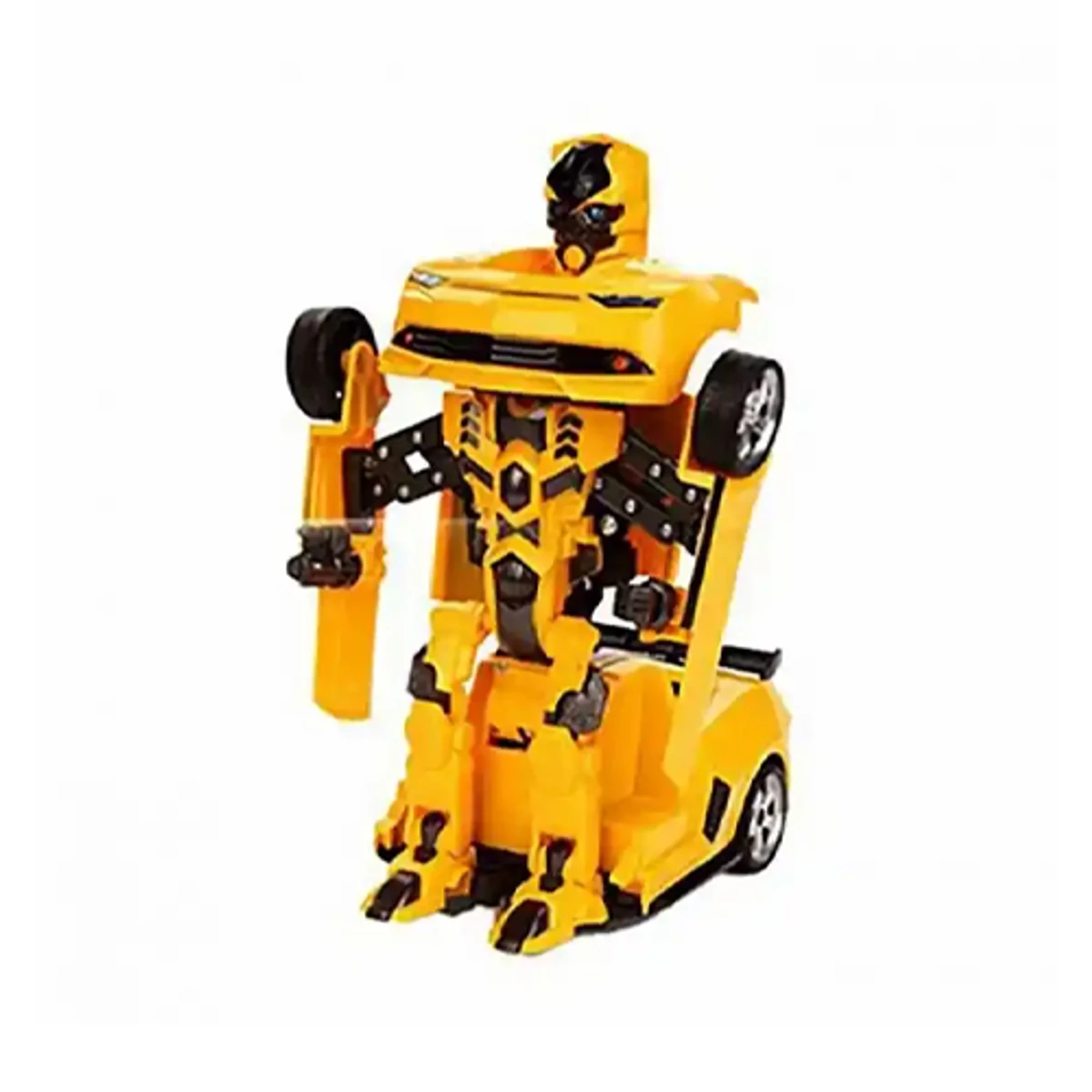 RC Robot Car Transformer Remote Control 2 In1 - Yellow