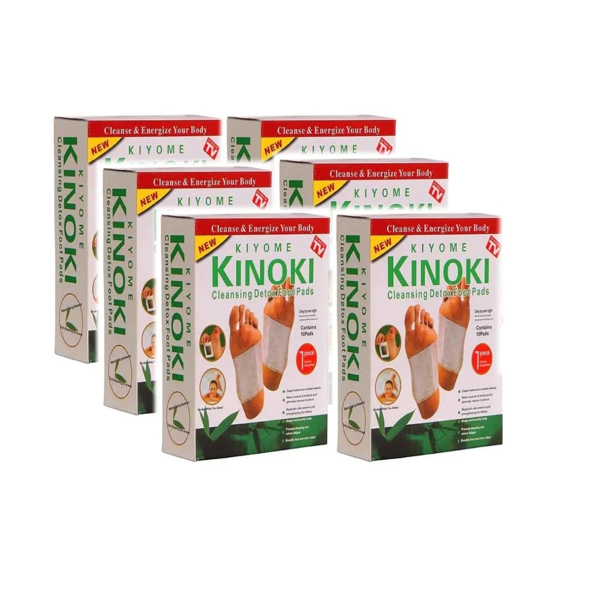 6 Packet ( Free Delivery Charge ) Kinoki Detox Foot Pads