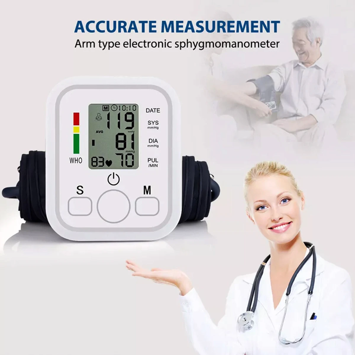 Arm Style Blood Pressure Monitor (4 Year Warranty)