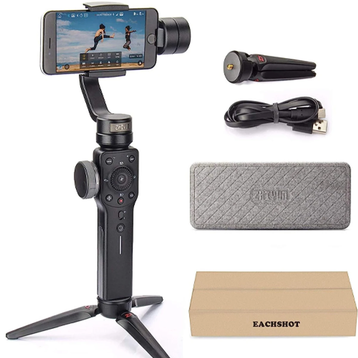 Zhiyun Smooth 4 Smartphone Gimbal - Best For Mobile Filmmakers