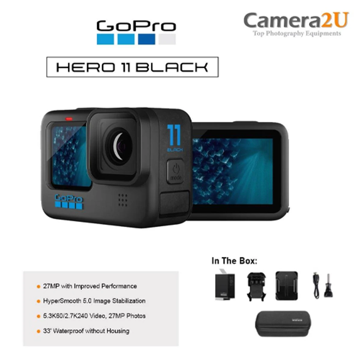 GoPro HERO 11 Black Action Camera