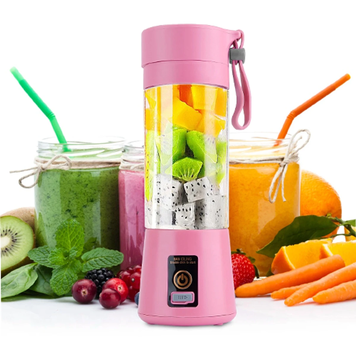 USB Rechargeable Portable Electric Fruit Juicer