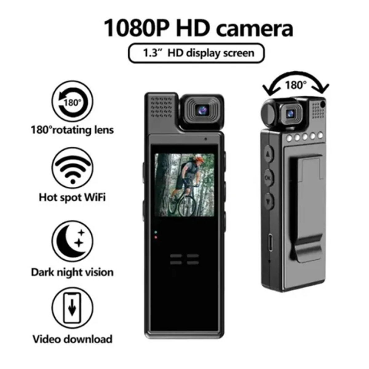 L9 2MP Mini Vlogging Camera Camera