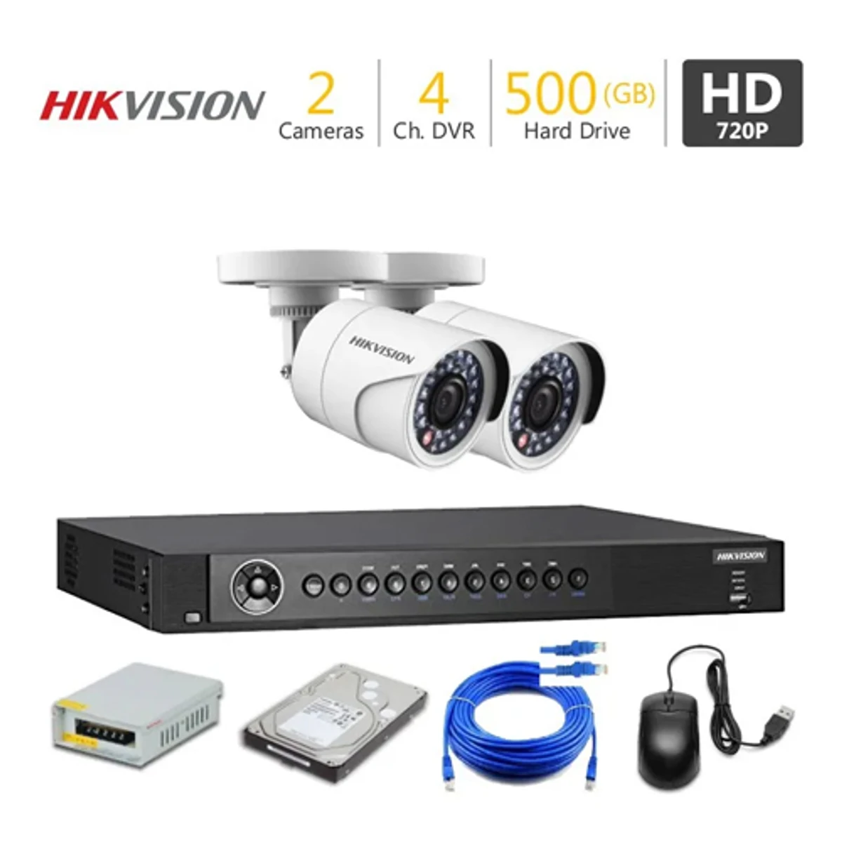 HIKvision 2 Channel CCTV Camera