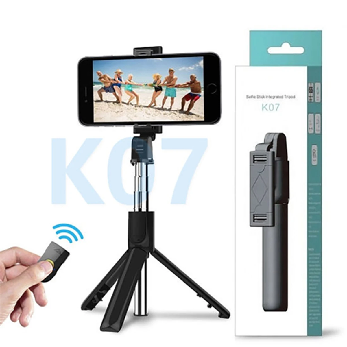 K07 Bluetooth Control Flexible Selfie Stick