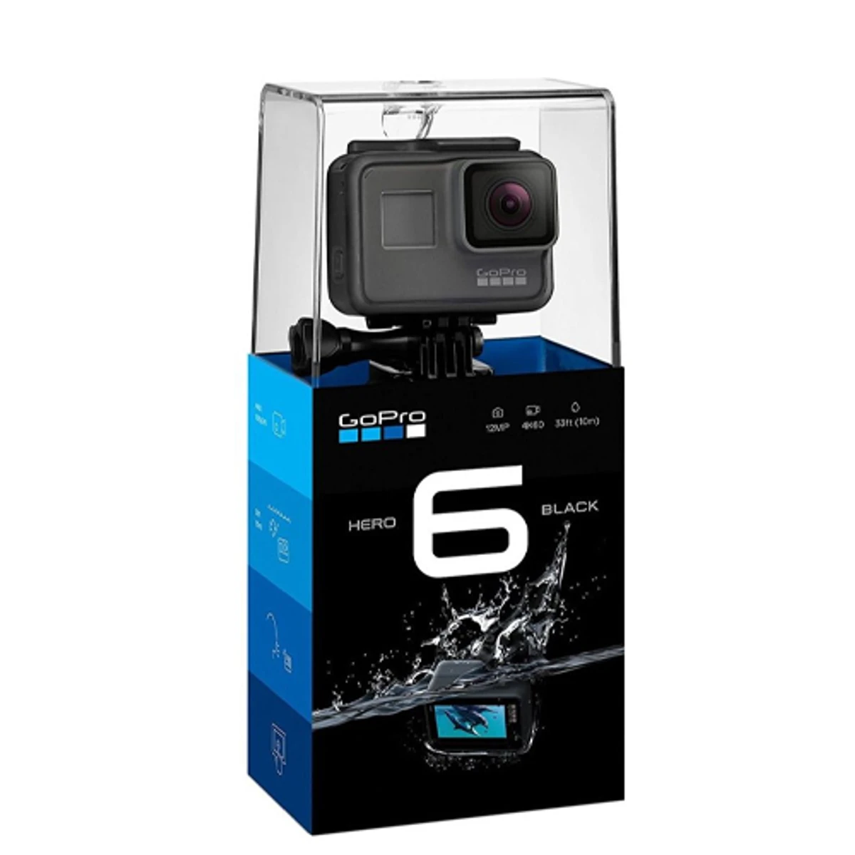 GoPro Hero 6 Black - 4K Ultra HD Action Camera