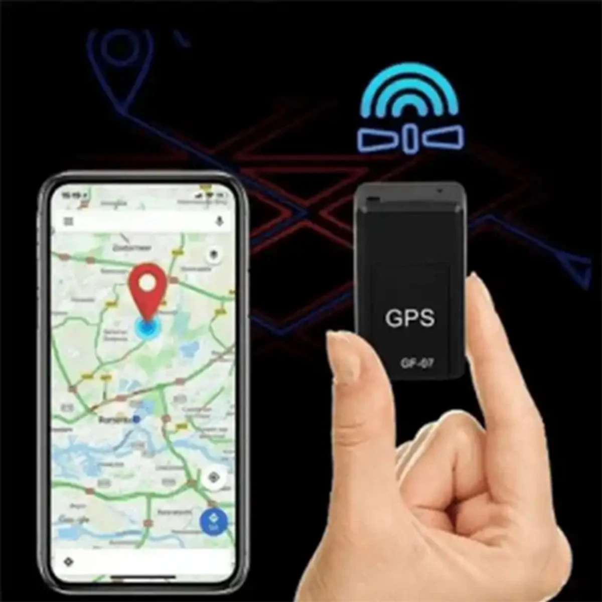 সিম ডিভাইস উইথ  GF-07 GPS TRACKER