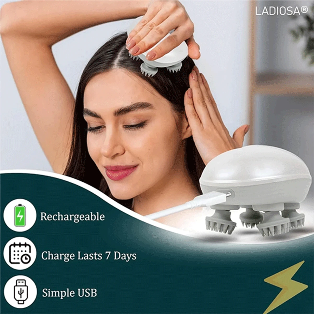 Electric Scalp And Head Massager