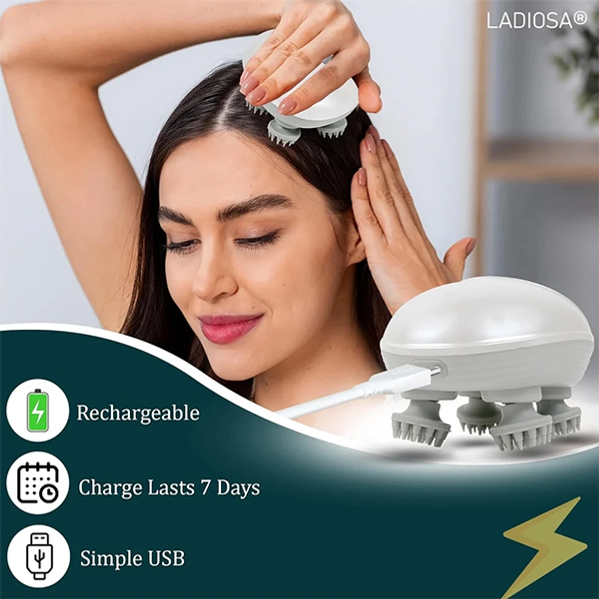Electric Scalp And Head Massager