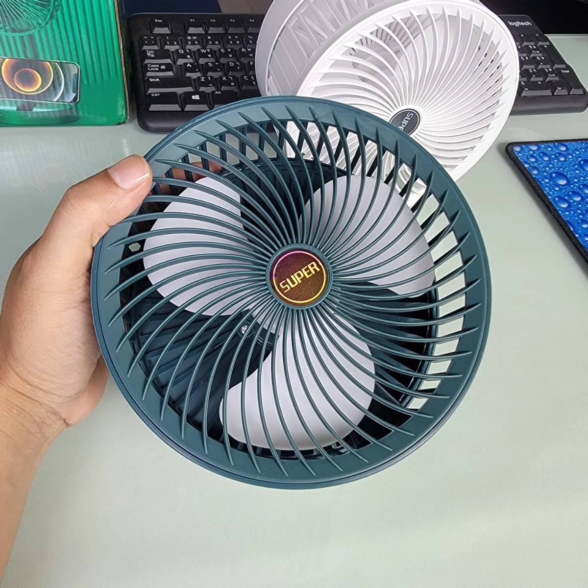 Super Portable Folding Rechargeable Fan