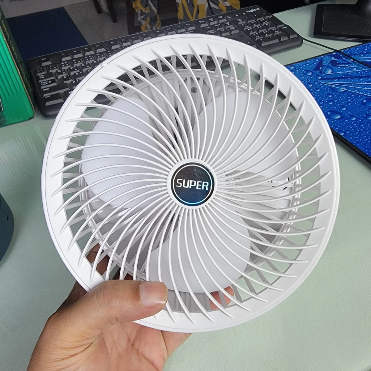 Super Portable Folding Rechargeable Fan