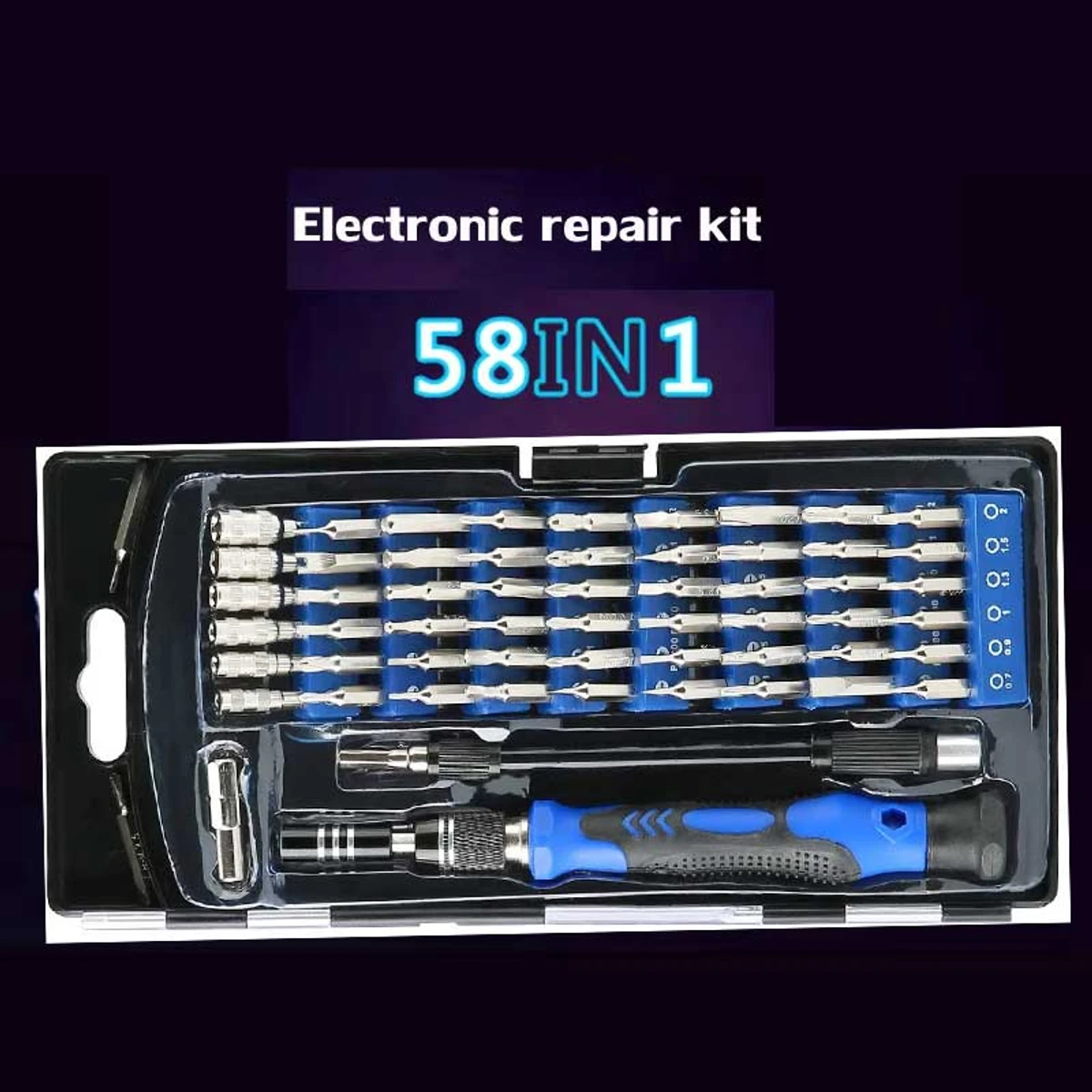 58 in 1 Magnetic Repair Screwdriver Set