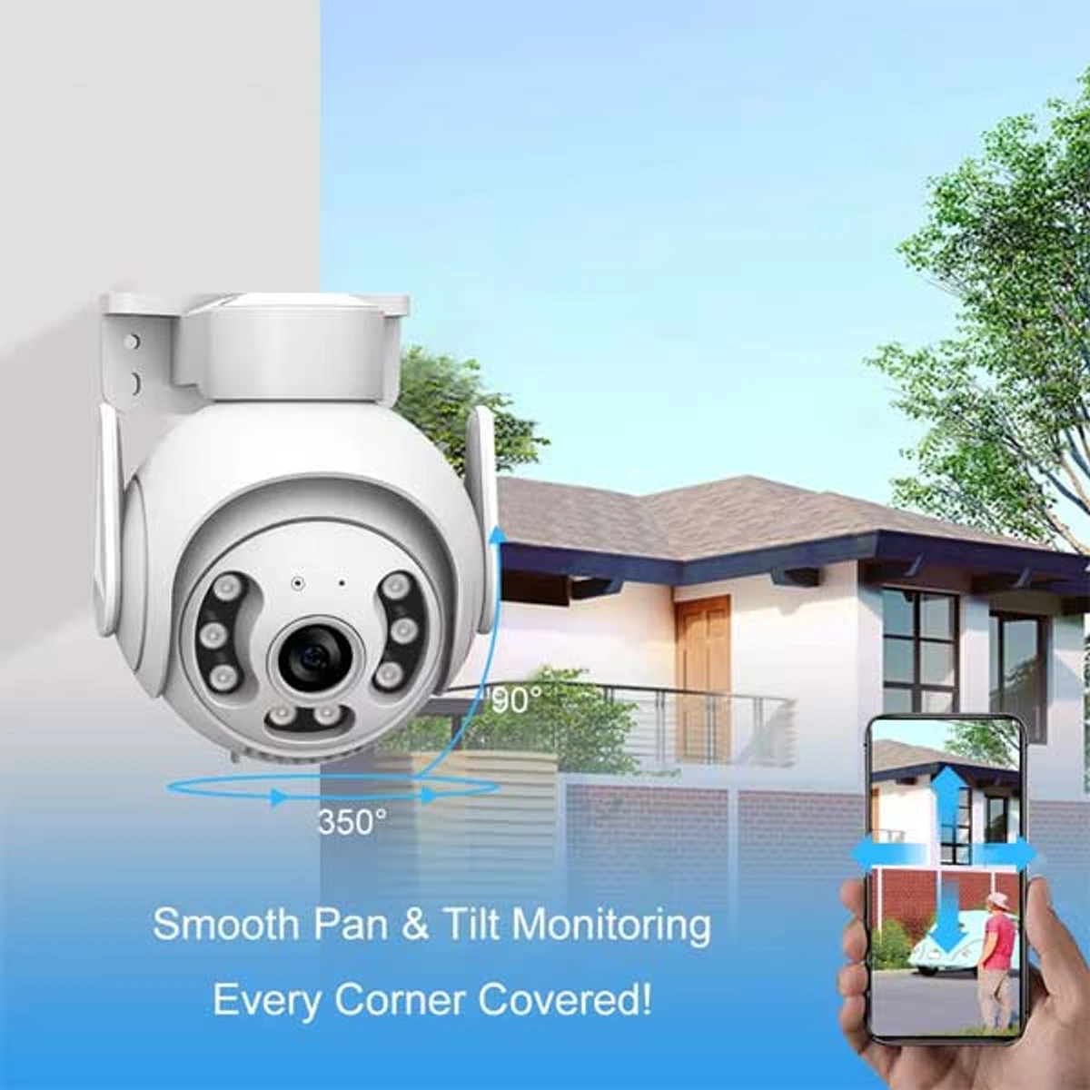 Waterproof Outdoor V380 Pro IP Camera