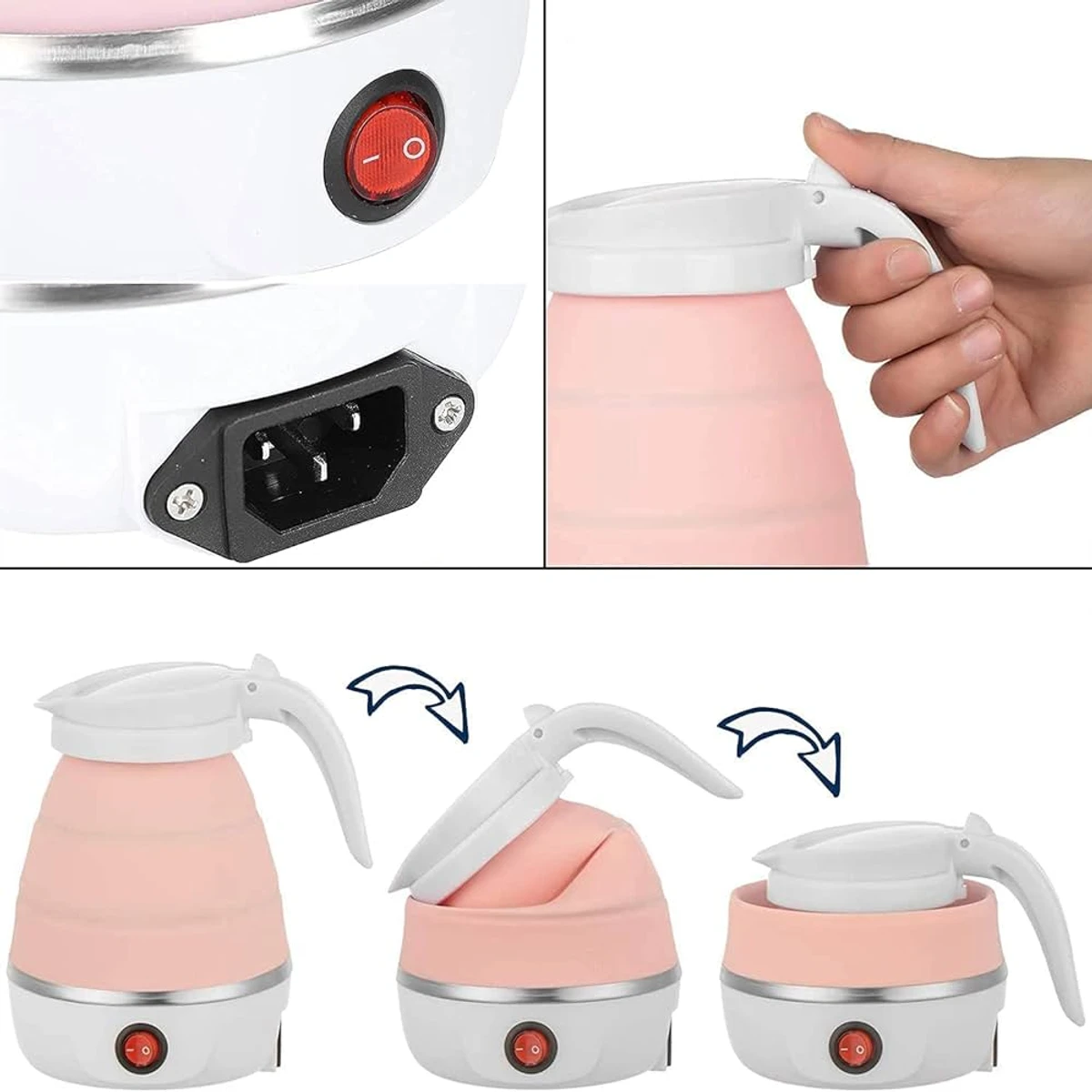 Travel Foldable Electric Water Kettle