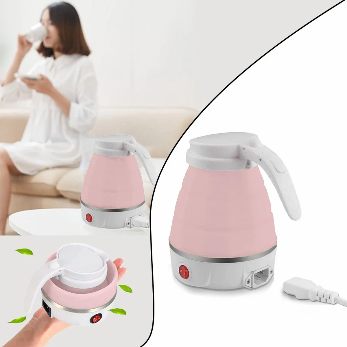 Travel Foldable Electric Water Kettle