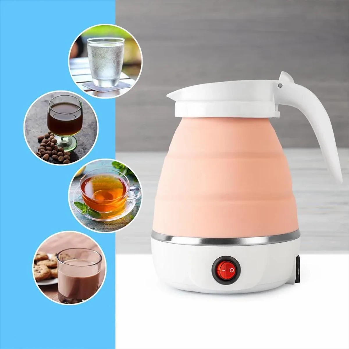 Travel Foldable Electric Water Kettle