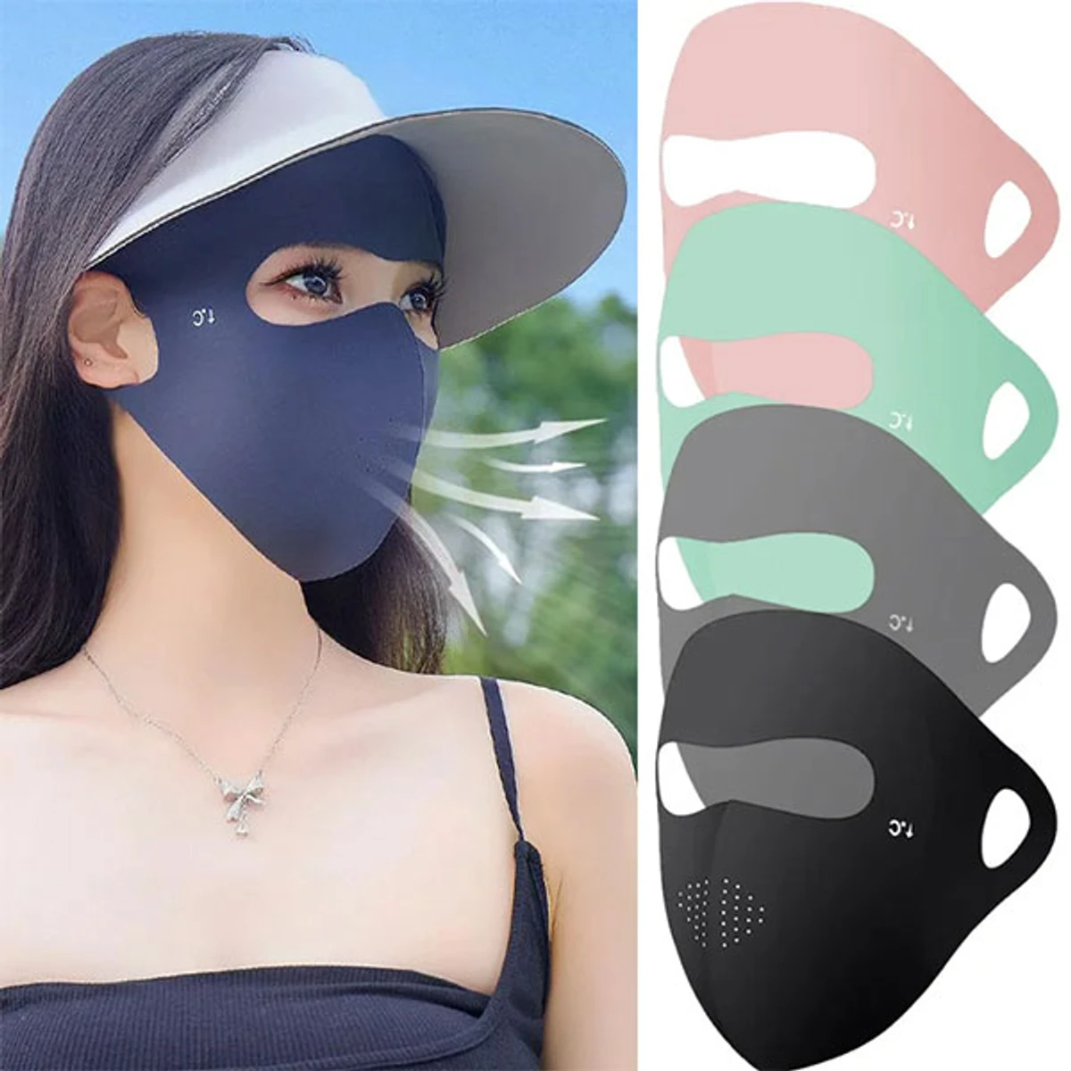 Full Face UV Protection Mask (2pis)