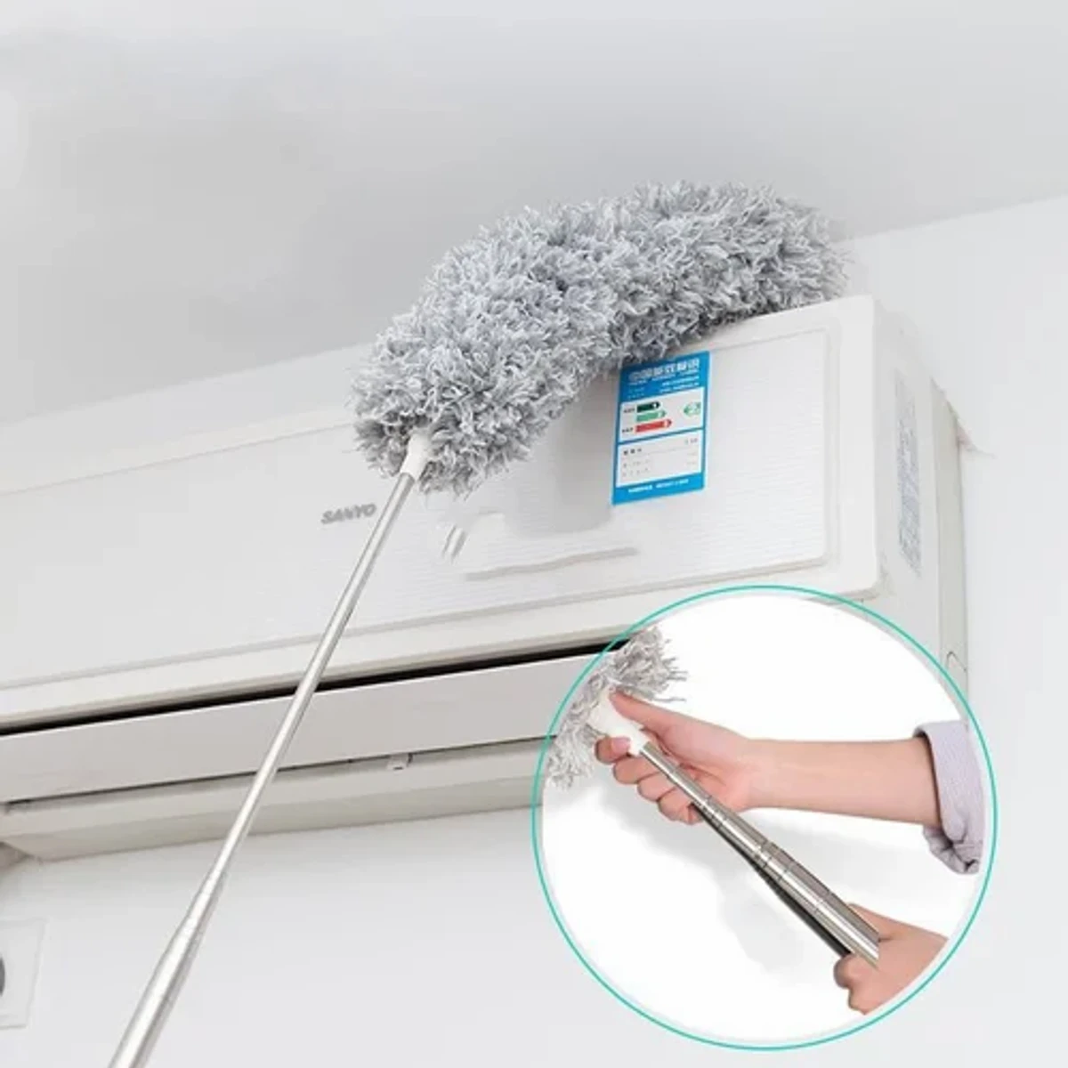 Duster Kit For High Ceiling Fan Windows