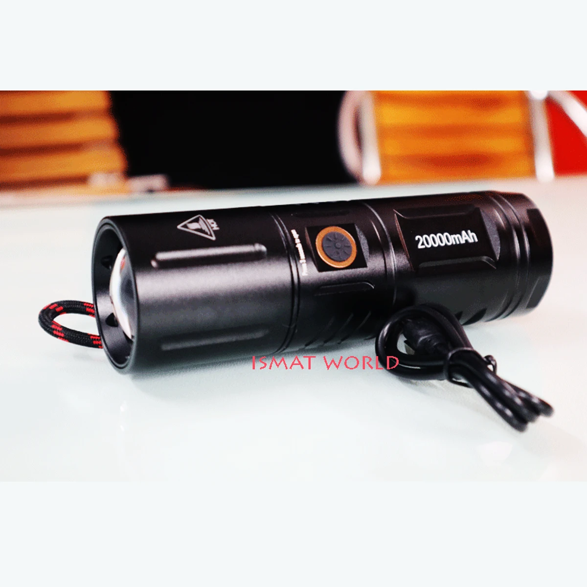 High Power Torch Light with 20000Mah Power Bank