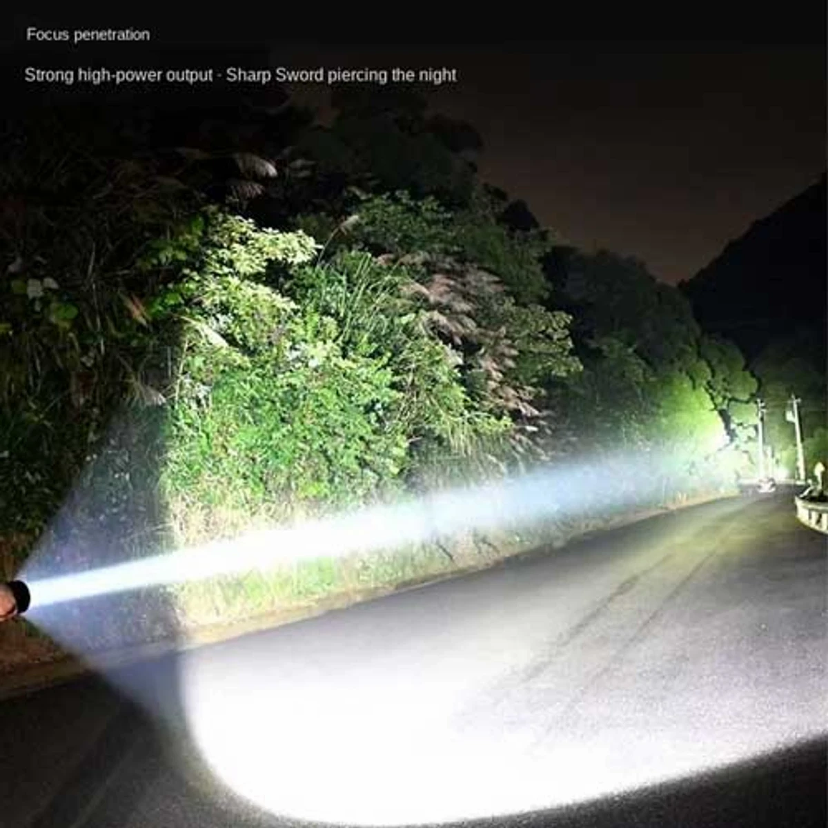 High Power Torch Light with 20000Mah Power Bank